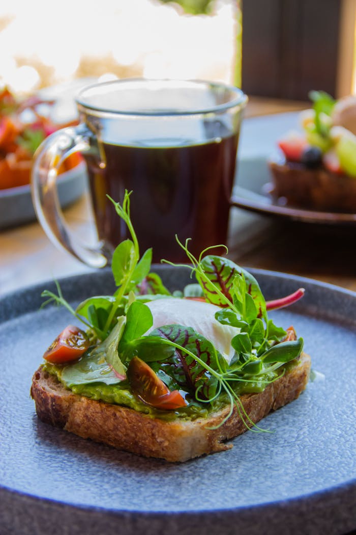 Bread with Salad